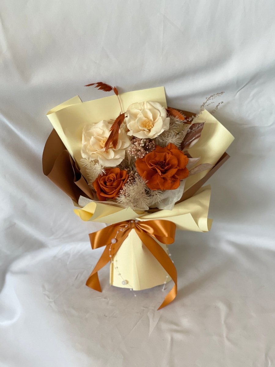 Charlotte Preserved Flower Bouquet - Mothers Day Flowers - Flowers - Pink - Preserved Flowers & Fresh Flower Florist Gift Store