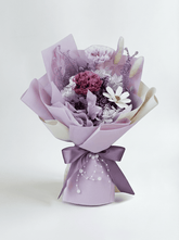 Preserved Carnation Bouquet - Flowers - Purple - Preserved Flowers & Fresh Flower Florist Gift Store