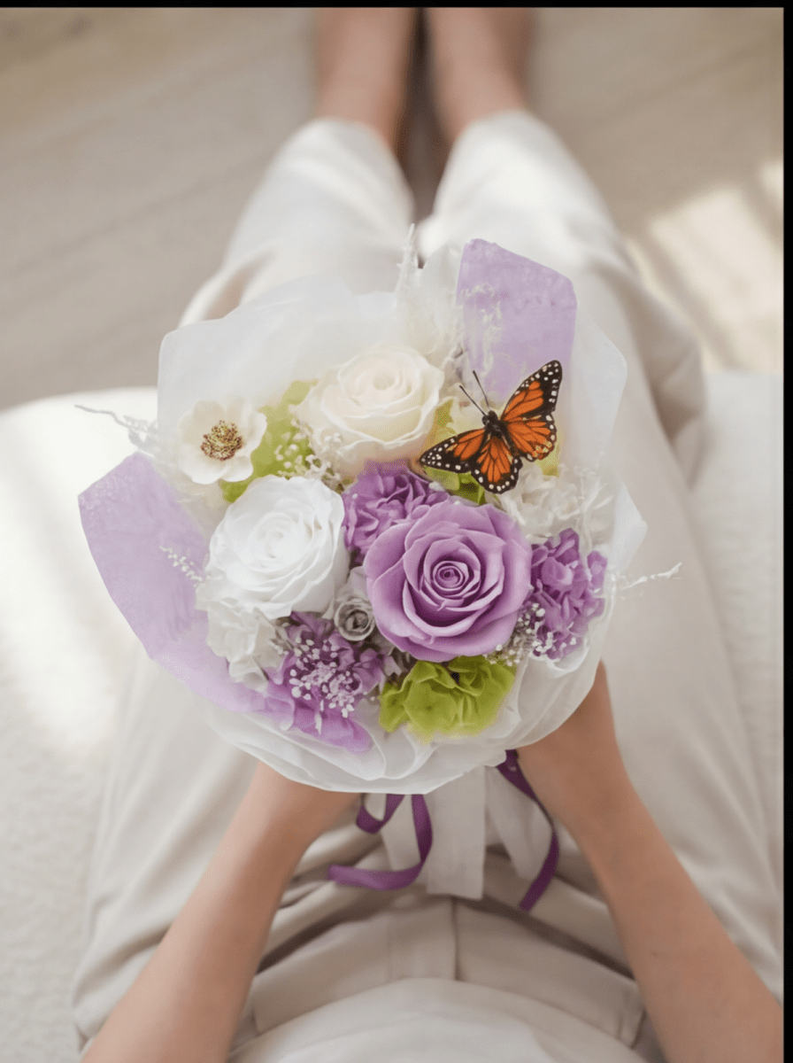 Ume Preserved Flower Bouquet - Flowers - Cherry - Preserved Flowers & Fresh Flower Florist Gift Store