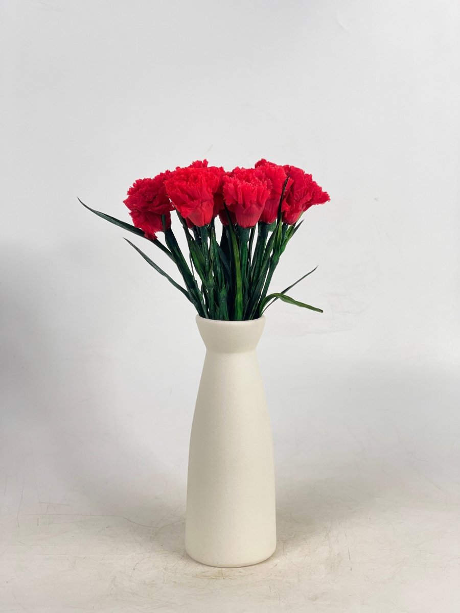 Everlasting Carnation - Flowers - 12 Carnation - Preserved Flowers & Fresh Flower Florist Gift Store