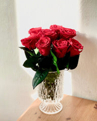 Everlasting Preserved Rose Arrangement - Flowers - 10 Roses - Preserved Flowers & Fresh Flower Florist Gift Store