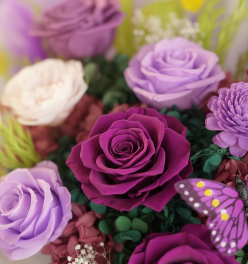 SUMMER. - Mothers Day Preserved Bouquet - Flowers - Garden - Preserved Flowers & Fresh Flower Florist Gift Store