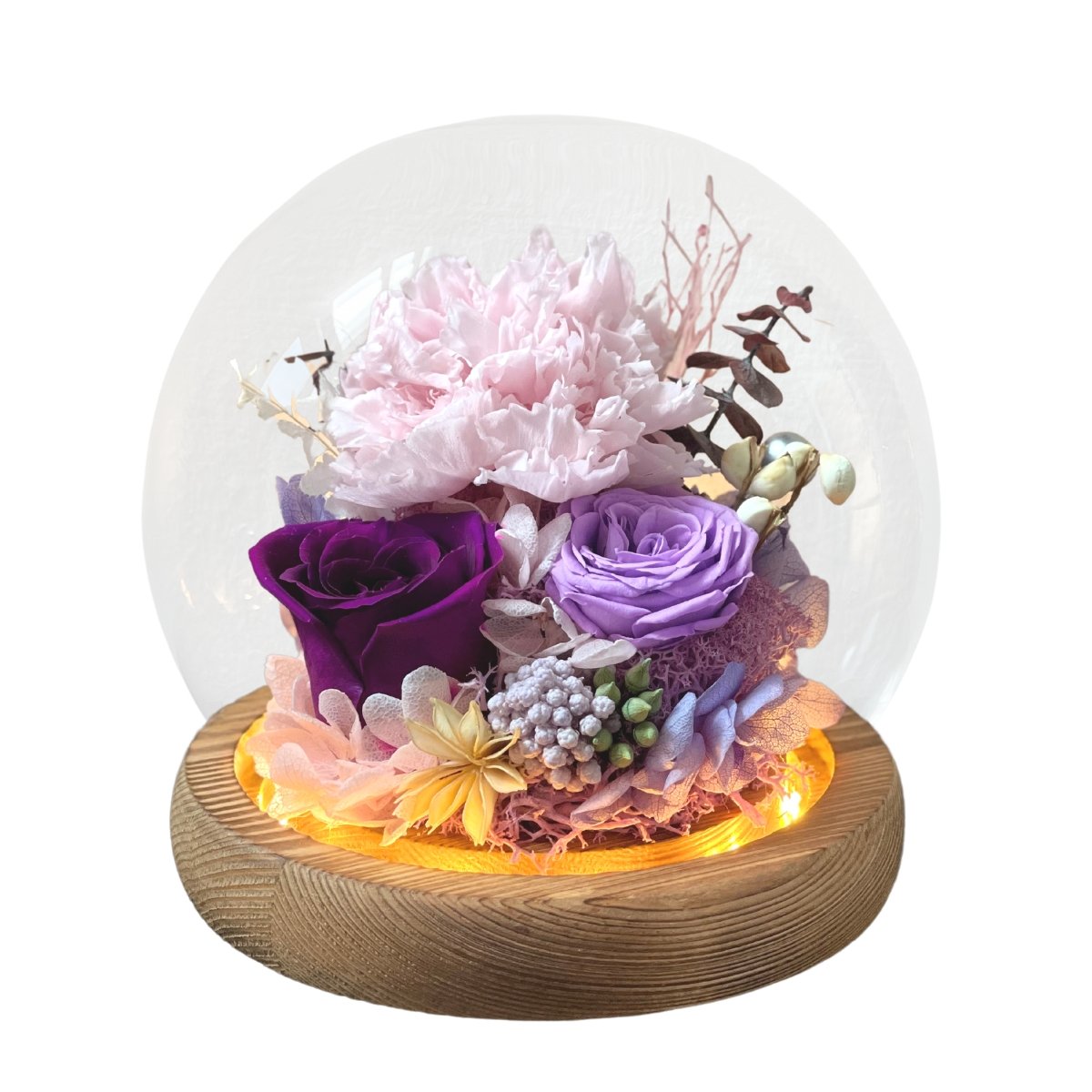 Carnation Blowball - Purple - Flower - Preserved Flowers & Fresh Flower Florist Gift Store