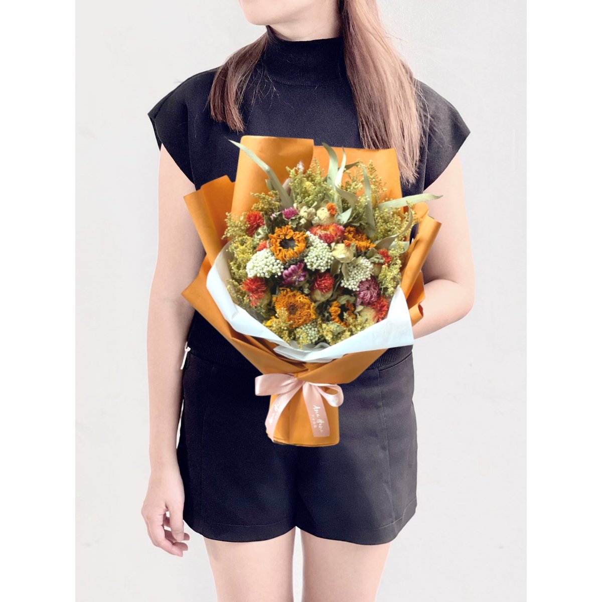 Himari - Orange - Flower - Standard - Preserved Flowers & Fresh Flower Florist Gift Store