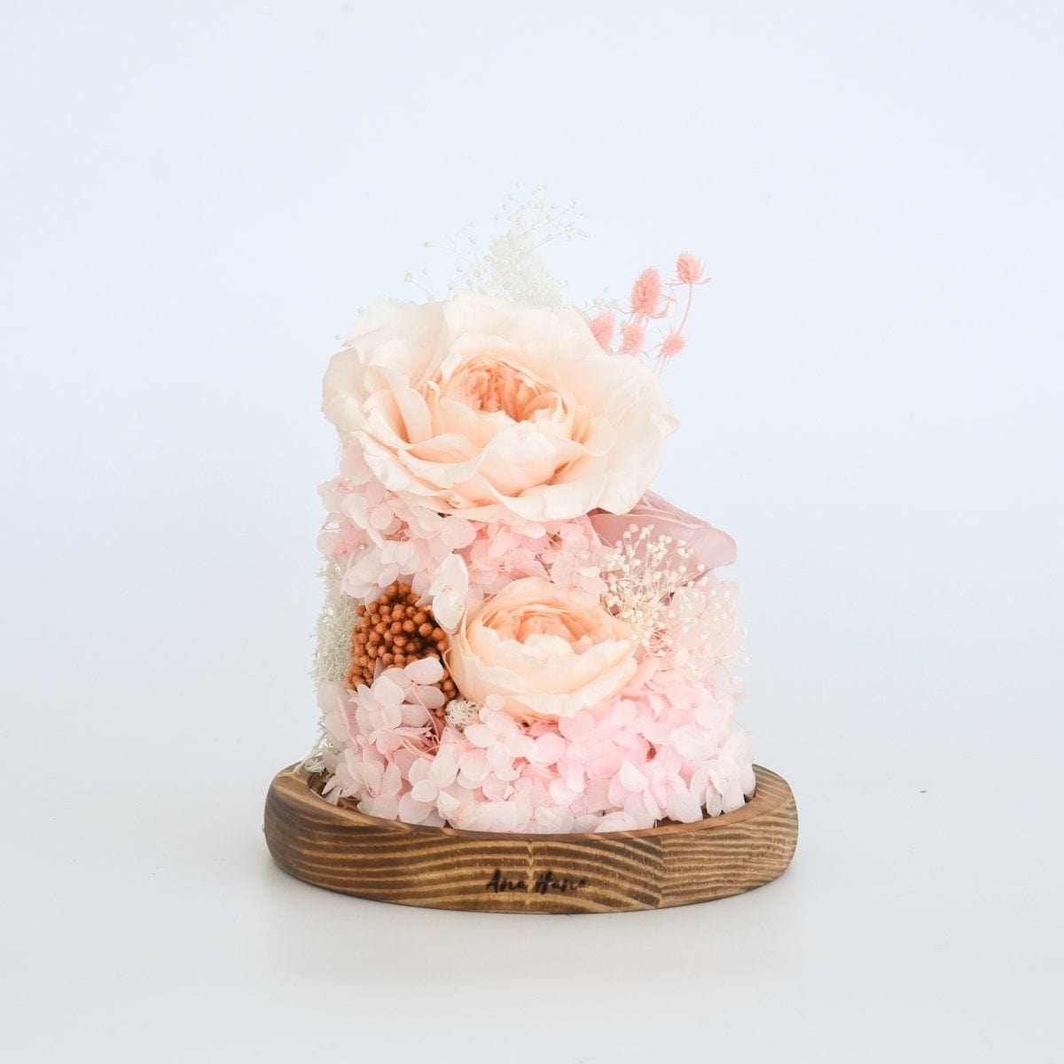 Aurora Flower Dome - Flower - Pink - Preserved Flowers & Fresh Flower Florist Gift Store