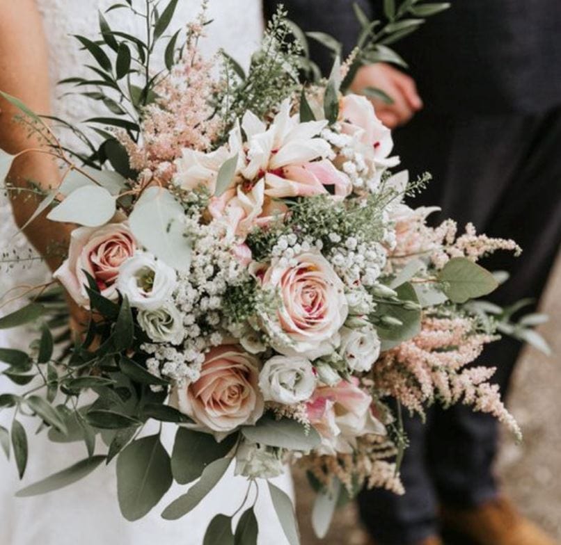 Bloomingdale Bridal Bouquet - Bridal Flower - Standard - Preserved Flowers & Fresh Flower Florist Gift Store
