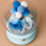 Confession Balloon Bluetooth Speaker - Blue - Flower - Preserved Flowers & Fresh Flower Florist Gift Store