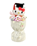 Graduation Fluffy Soft Toy Knit Bouquet - Flowers - Hello Kitty - Preserved Flowers & Fresh Flower Florist Gift Store