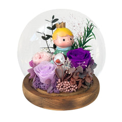 Little Prince, Blow Ball - Purple - Flower - Preserved Flowers & Fresh Flower Florist Gift Store