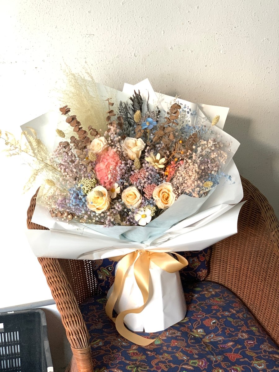 Omakase Preserved - Surprise Flower Bouquet Arrangement - Flower - Grandiose - Preserved Flowers & Fresh Flower Florist Gift Store
